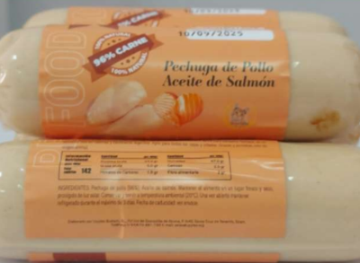 Pechuga de Pollo y Aceite de Salmón 100 g