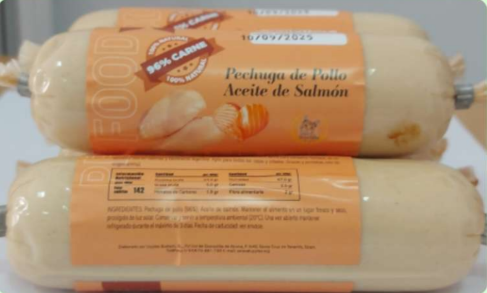 Pechuga de Pollo y Aceite de Salmón 100 g