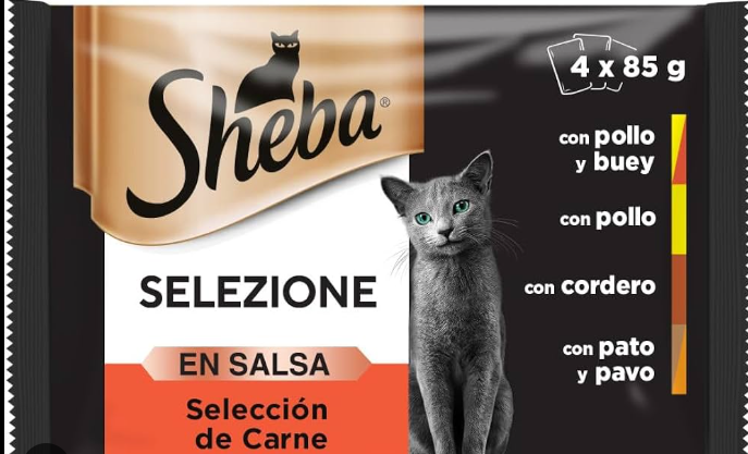Sheba Selezione Variedad de carne — 4×85 g